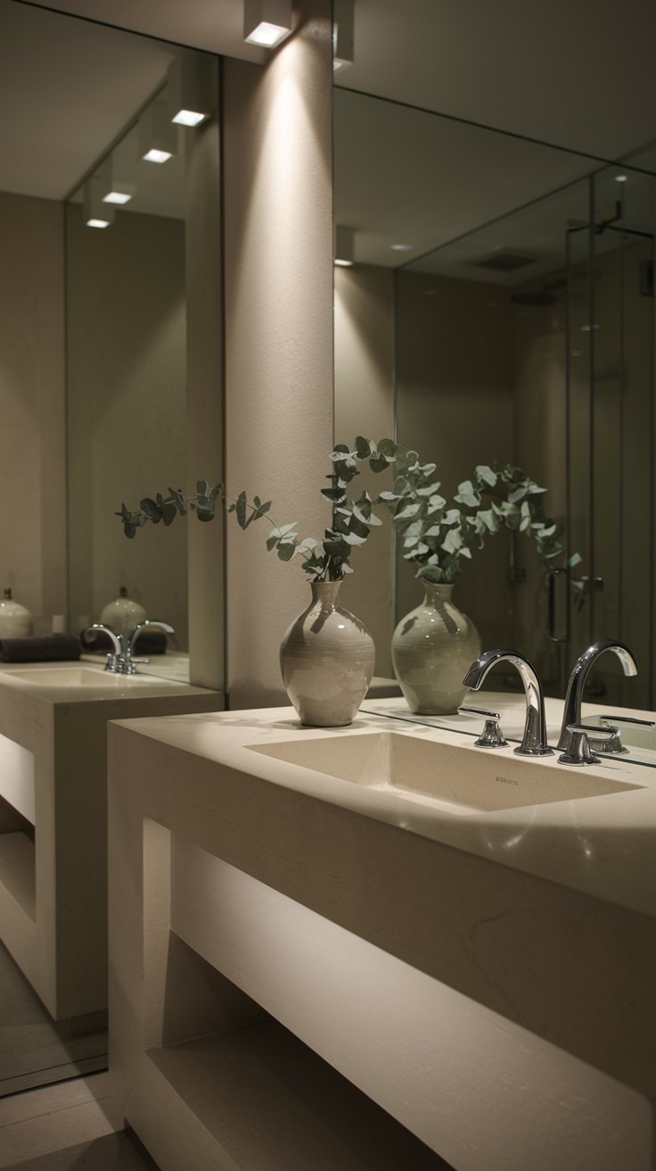 Soft Bathroom Designs