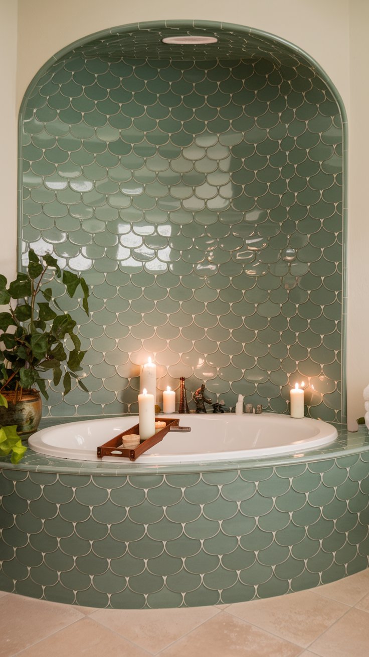 Fish Scale Tiles for an Oceanic Vibe - Cordobadecor