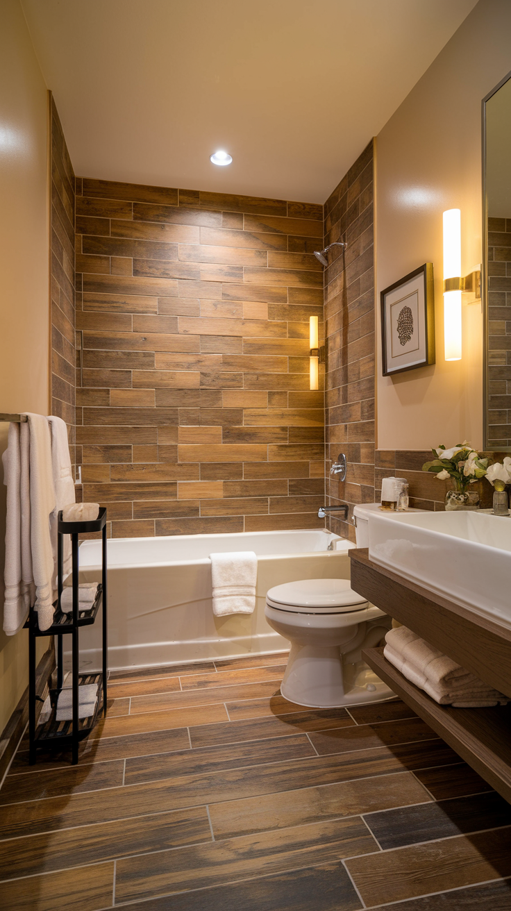 Wood-Look Tiles for a Cozy Feel - cordoba decor